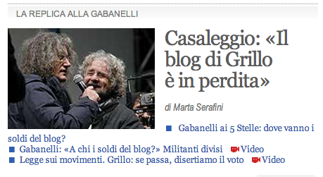 Blog di Beppe Grillo